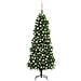 Set Albero Natale Artificiale LED e Palline Verde 240 cm - Foto miniatura 1