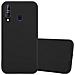 Custodia Compatibile Con Samsung Galaxy A60 / M40 In Candy Nero - Coperchio Protettivo In Silicone Tpu Flessibile - Foto miniatura 1
