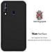 Custodia Compatibile Con Samsung Galaxy A60 / M40 In Candy Nero - Coperchio Protettivo In Silicone Tpu Flessibile - Foto miniatura 2