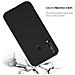 Custodia Compatibile Con Samsung Galaxy A60 / M40 In Candy Nero - Coperchio Protettivo In Silicone Tpu Flessibile - Foto miniatura 8