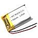 1 Pezzo Batteria Lipo Ricaricabile 902030 (3.7v, 500mah Lipo) Per Telefono Portatile Video Mp3 Mp4 Luce Led Gps - Foto miniatura 1