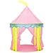 Tenda Da Gioco Per Bambini Rosa Con 250 Palline 100x100x127 Cm - Foto miniatura 5