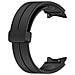 Cinturino In Silicone Per Samsung Galaxy Watch 5/4 - 20 Mm Black - Foto miniatura 5