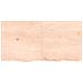 Ripiano a Parete 120x60x (2-6) cm Massello Rovere Non Trattato - Foto miniatura 6