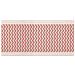 Tappeto Passatoia Tessuto Jacquard Linea Emozioni Dis. Zig Zag Twist Rosso 57x90 Rosso - Foto miniatura 1