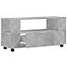 Mobile Porta Tv Grigio Cemento 102x34,5x43cm Legno Multistrato - Foto miniatura 4
