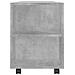 Mobile Porta Tv Grigio Cemento 102x34,5x43cm Legno Multistrato - Foto miniatura 6
