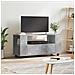 Mobile Porta Tv Grigio Cemento 102x34,5x43cm Legno Multistrato - Foto miniatura 1