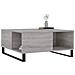 Tavolino Salotto Grigio Sonoma 80x80x36,5 Cm Legno Multistrato - Foto miniatura 3