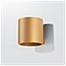 Lampada Da Parete Orbis 1 Oro Sl. 1181 - Minimalista Lampada Da Parete D'oro 10x10x12.5 Cm - Foto miniatura 2