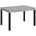 Tavolo Allungabile 90x130/234 Cm Everyday Telaio Antracite - Cemento - Foto miniatura 5