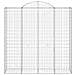 Cesto Gabbione Ad Arco 200x50x200/220 Cm Ferro Zincato - Foto miniatura 2