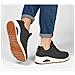 Scarpe Sportive Da Donna Skechers Nero 42 - Foto miniatura 2