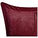 Set Di 2 Cuscini Zinnia Velluto A Coste 47 X 27 Cm Bordeaux Tinta Unita - Foto miniatura 2