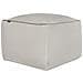 Pouf Dareyn Velluto Beige Chiaro - Foto miniatura 3