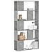 Libreria 5 Ripiani Grigio Cemento 80,5x23,5x162,5cm Multistrato - Foto miniatura 1