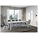 Tavolo Allungabile 90x90/246 Cm Naxy Premium Bianco Frassino - Foto miniatura 3