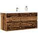 Mobile Lavabo Legno Antico 100x38,5x45 Cm In Legno Multistrato - Foto miniatura 1
