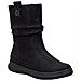 Black Casual Closed Ladies Mid Height Boots Stivaletti Pelle Sintetica Scarpe Donna Nero Eu 38, 74283-00 - Foto miniatura 1