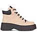 Beige Black Casual Closed Booties Stivaletti Daim [camoscio Sintetico /nabuk] Scarpe Donna Beige Eu 36, 948021/05-04 - Foto miniatura 2