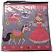 Domopak - Scatola Cubica ""living"" Per Organizzazione Cameretta 32x32x32cm - Pesciolini / Principessa Con Cavallo - Foto miniatura 2