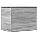 Contenitore Grigio Sonoma 60x42x46 Cm Legno Multistrato - Foto miniatura 2