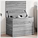 Contenitore Grigio Sonoma 60x42x46 Cm Legno Multistrato - Foto miniatura 1