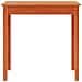 Tavolo Consolle Marrone Cera 80x40x75cm Legno Massello Di Pino - Foto miniatura 4