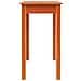 Tavolo Consolle Marrone Cera 80x40x75cm Legno Massello Di Pino - Foto miniatura 5