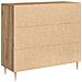 Sideboard Artisan Oak 90x34x80 cm in Legno Ingegnerizzato - Foto miniatura 5