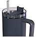 Bicchiere Termico 950 Ml Con Cannuccia E Manico Ergonomico, Grafite - Foto miniatura 4