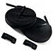 Lacci Per Scarpe Con Chiusura Magnetica, Elastici E Facili Da Usare, 2 Paia, Compatibili Con Scarpe Da Ginnastica, Scarpe Eleganti E Casual Black - Foto miniatura 1