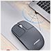 Mouse Wireless 2.4g + Bluetooth Dual Mode, Click Silenzioso, Rotella Di Scorrimento In Metallo Blue - Foto miniatura 2