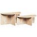 Tavolino da salotto 2 pcs Naturale 79 x 39.5 x 40 cm - Foto miniatura 1