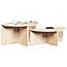Tavolino da salotto 2 pcs Naturale 79 x 39.5 x 40 cm - Foto miniatura 3