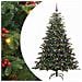 Albero di Natale artificiale con 300 LED Verde 210 cm - Foto miniatura 1