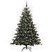 Albero di Natale artificiale con 300 LED Verde 210 cm - Foto miniatura 3