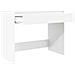 Scrivania Bianco 100 x 50 x 78 cm Legno multistrato - Foto miniatura 5