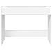 Scrivania Bianco 100 x 50 x 78 cm Legno multistrato - Foto miniatura 6