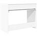Scrivania Bianco 100 x 50 x 78 cm Legno multistrato - Foto miniatura 8