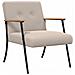 poltrona Grigio chiaro 59 x 75 x 78 cm - Foto miniatura 1