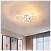 Lampadario Led 50w, Telecomando 2.4 G, Luce Regolabile 5500lm Bbled014 - Foto miniatura 1