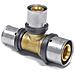 Raccordo A T Pressfitting Ridotto  32mm X 20mm  Per Tubi Multistrato - Foto miniatura 1