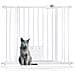 Bettacare Cancelletto Per Animali Con Gattaiola Bloccabile, 94.3cm - 102.3cm, Bianco, Altezza Di 75cm - Foto miniatura 1
