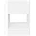 Tavolino 2 pcs Bianco 30,5 x 30 x 45 cm Legno multistrato - Foto miniatura 6