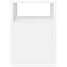 Tavolino 2 pcs Bianco 30,5 x 30 x 45 cm Legno multistrato - Foto miniatura 7