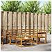 Set di divani da esterno 5 pcs Naturale - Foto miniatura 2