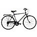 Bici Da Uomo City Bike Bicicletta Misura 28 Linea Moving Cambio 6v Mov28u6v Completa Di Accessori E Luci A Led - 52 Nero Opaco - Foto miniatura 3
