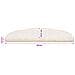 Tappetini per scale autoadesivi Semicircolare 15 pcs Bianco - Foto miniatura 9