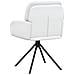 Sedie da pranzo girevoli 4 pcs Similpelle Bianco - Foto miniatura 5